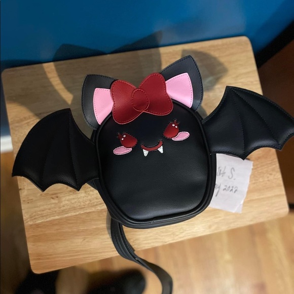 Rizzo Michelle Black Bat Bag - Picture 3 of 5